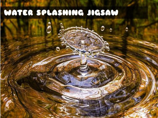 Water Splashing Jigsaw online game