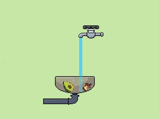 WaterDown online Puzzle game