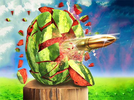 Watermelon Shooting 3D online Shooting game