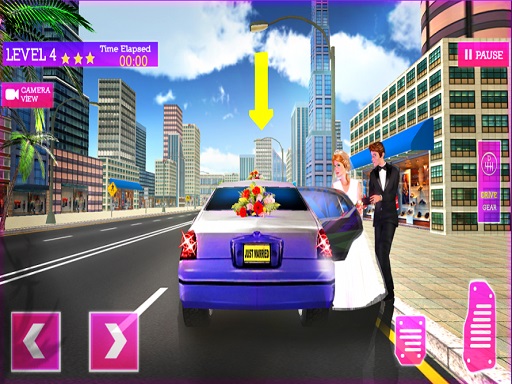 Wedding City Car Driving Service online Adventure game