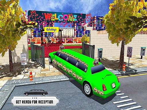 Wedding City Limo Car Driving Simulator Game online game