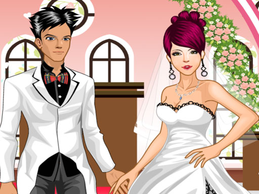 Wedding Couple Dressup online game