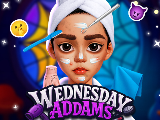 Wednesday Addams Beauty Salon free online game