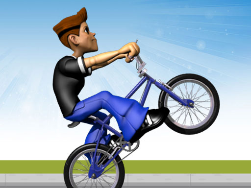 Wheelie Bike - BMX stunts wheelie bike riding online Racing game