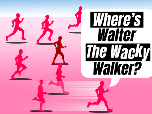 Where Is Walter The Wacky Walker online Hypercasual game