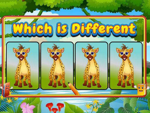 Which Is Different Animal online Puzzle game