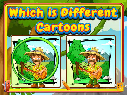 Which Is Different Cartoon online game