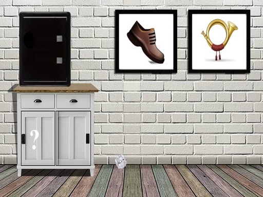 White Brick House Escape online Puzzle game