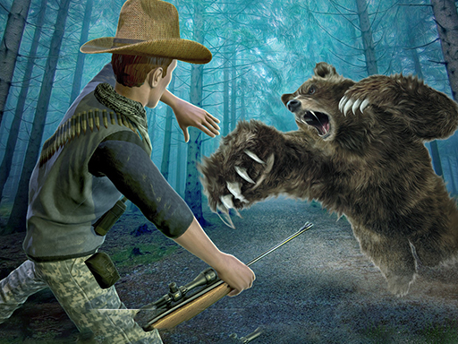 Wild Bear Hunting sniper shooting online Action game