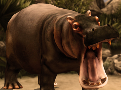 Wild HIPPOPOTAMUS Hunting online game