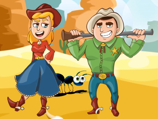 Wild West Cowboys Jigsaw online game