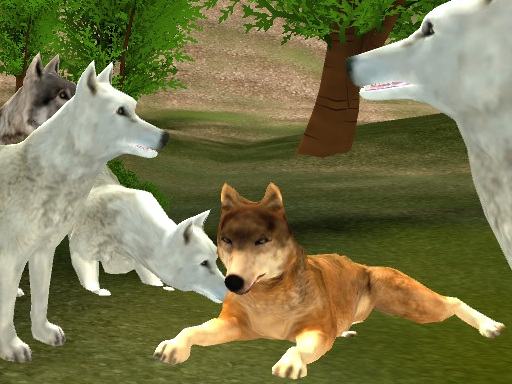 Wild Wolves online Adventure game