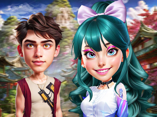 Winter CosmoFest online Girls game