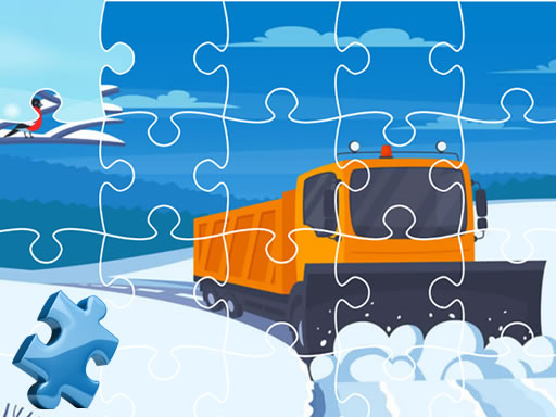 Winter Trucks Jigsaw online Puzzle game