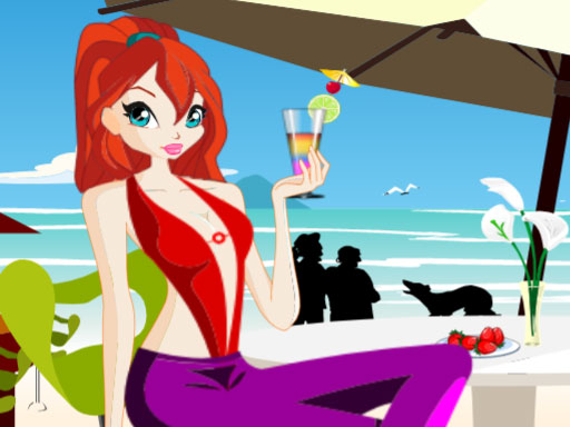 Winx Beach Outfits online game