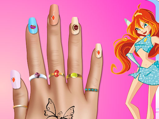Winx Nail Makeover online Girls game