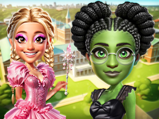 Witch And Fairy BFF online Girls game