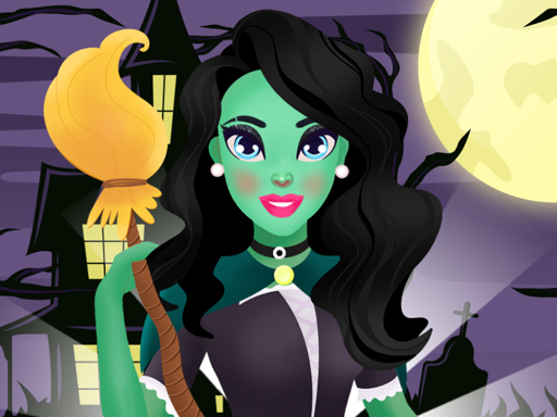 Witch Beauty Salon online Girls game