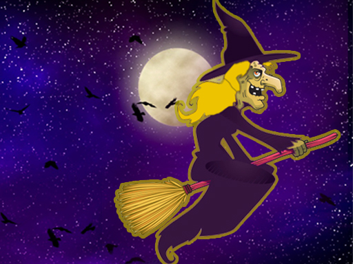 Witch Dash online Arcade game