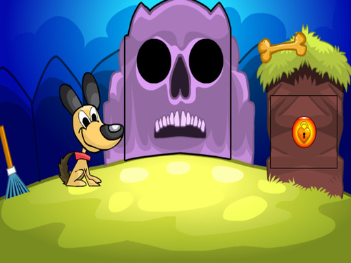 Witch Dog Escape  online game