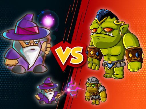 Wizard Vs Orcs online Shooting game
