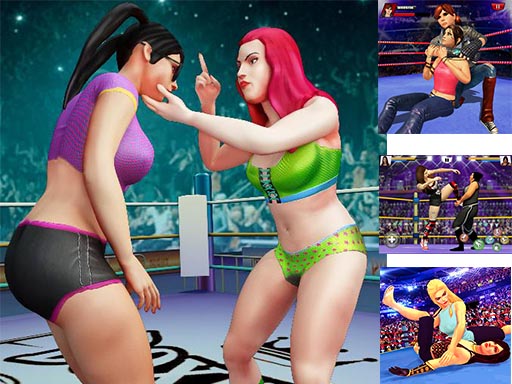 Women Wrestling Fight Revolution: Fighting Games online Girls game