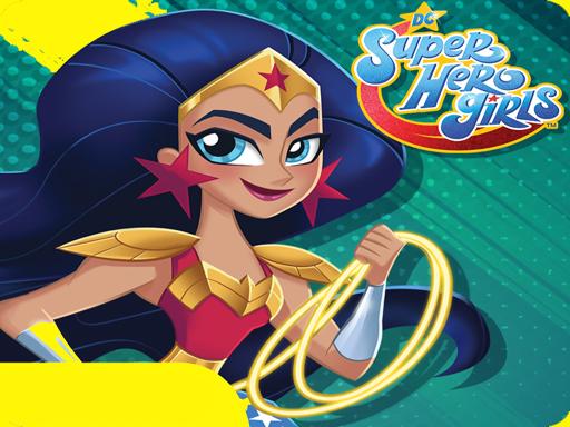  wonder Woman adventure - Super Hero Girls Blit online Arcade game