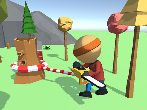 Wood Man Cutter online game