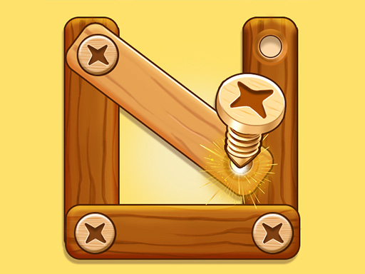 Wood Nuts Bolts Screw online Puzzle game