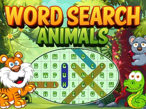 Word Search Animals online Puzzle game