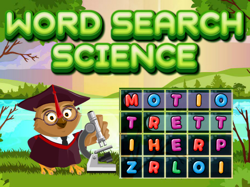Word Search Science  online Puzzle game