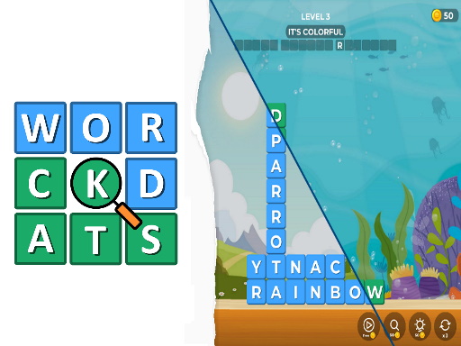 Word Stack online Puzzle game