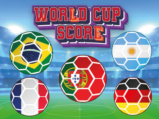 World Cup Score online Puzzle game