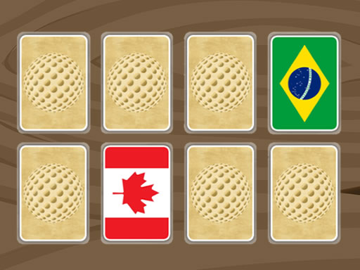 World Flags Memory online Puzzle game