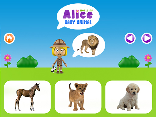 World of Alice - Baby animal online game