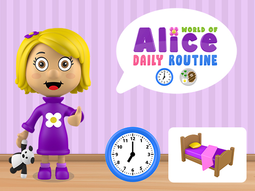 World of Alice Daily Routine online Puzzle game