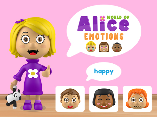 World of Alice Emotions online Puzzle game