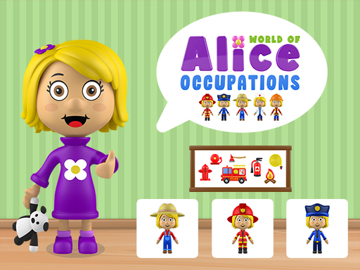 World of Alice Occupations online Puzzle game
