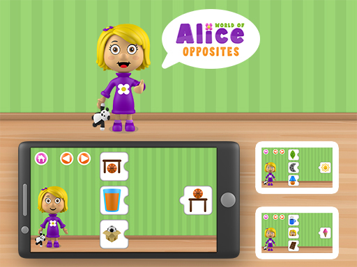World of Alice - Opposites game online game