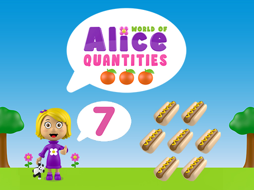 World of Alice Quantities online Puzzle game