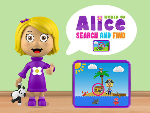 World of Alice Search and Find online Clicker game