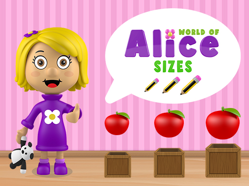 World of Alice Sizes online Puzzle game