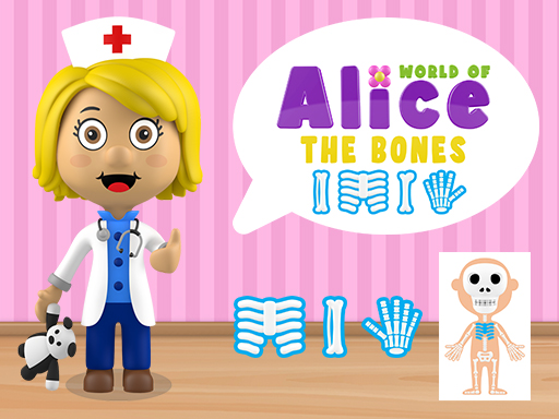 World of Alice The Bones online Puzzle game