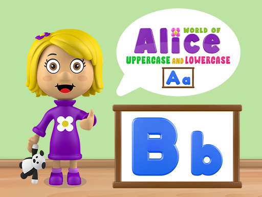 World of Alice   Uppercase and Lowercase online game