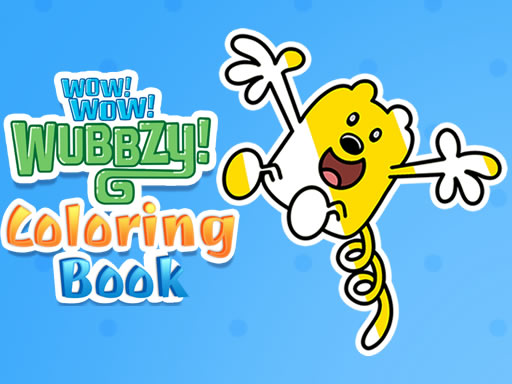 Wow Wow Wubbzy Coloring Book online game