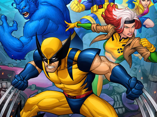 X-Men Battle Jigsaw online game