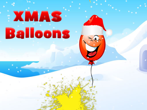 Xmas Balloons online Puzzle game