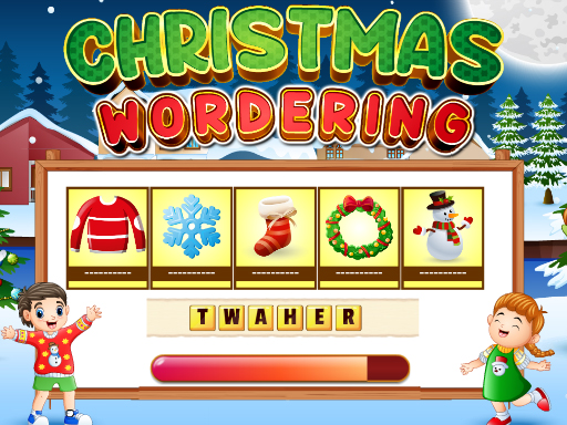 Xmas Wordering online game