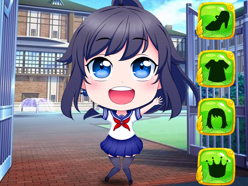 Yandere High School Dress Up online Girls game