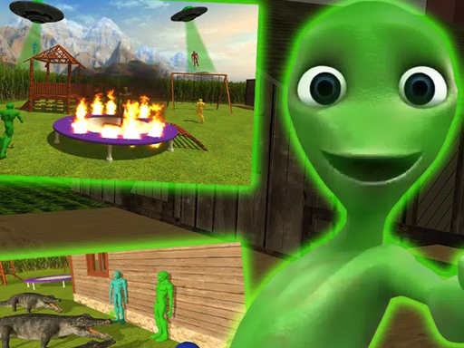 Yellow Alien Escape! online Action game